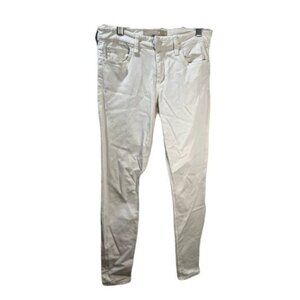 Joe's Jeans Stretchy White Denim Skinny‎ Ankle Jeans 26